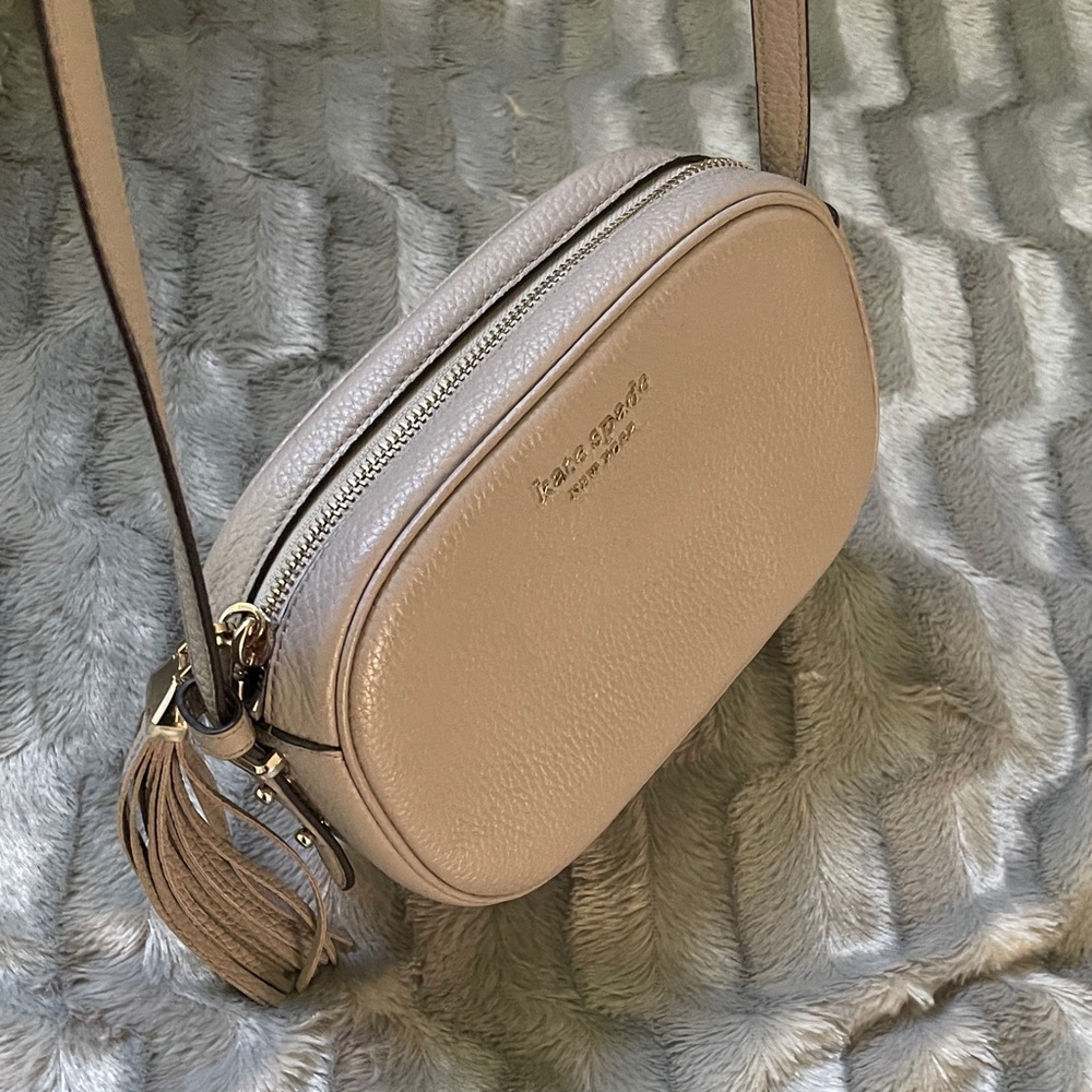 Kate Spade Taupe Crossbody Bag